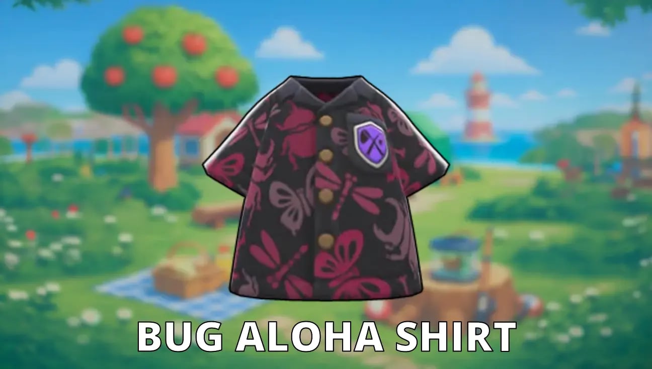 Bug Aloha Shirt artwork