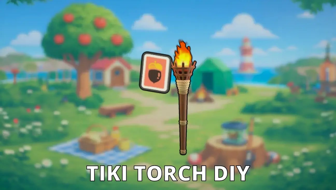 Tiki Torch DIY artwork