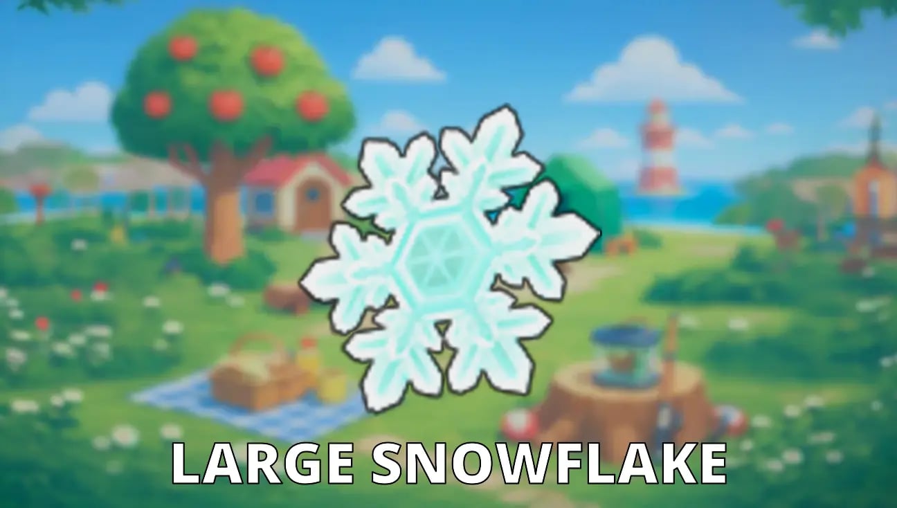 Large Snowflake artwork