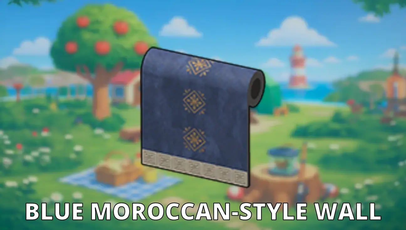 Blue Moroccan-Style Wall artwork