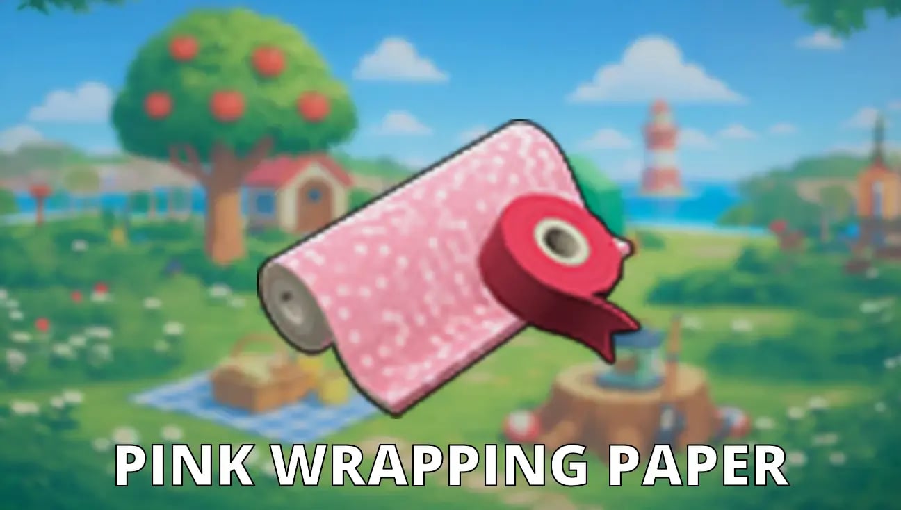 Pink Wrapping Paper artwork