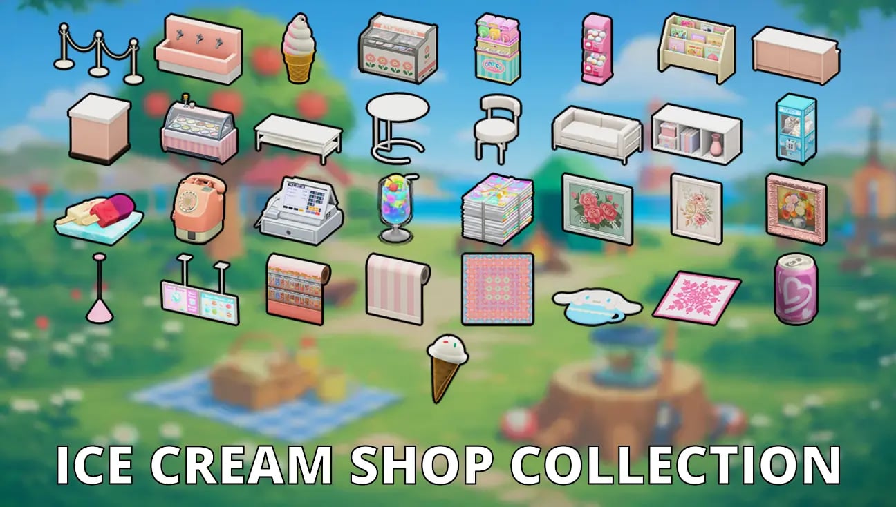 Ice Cream Shop Collection artwork