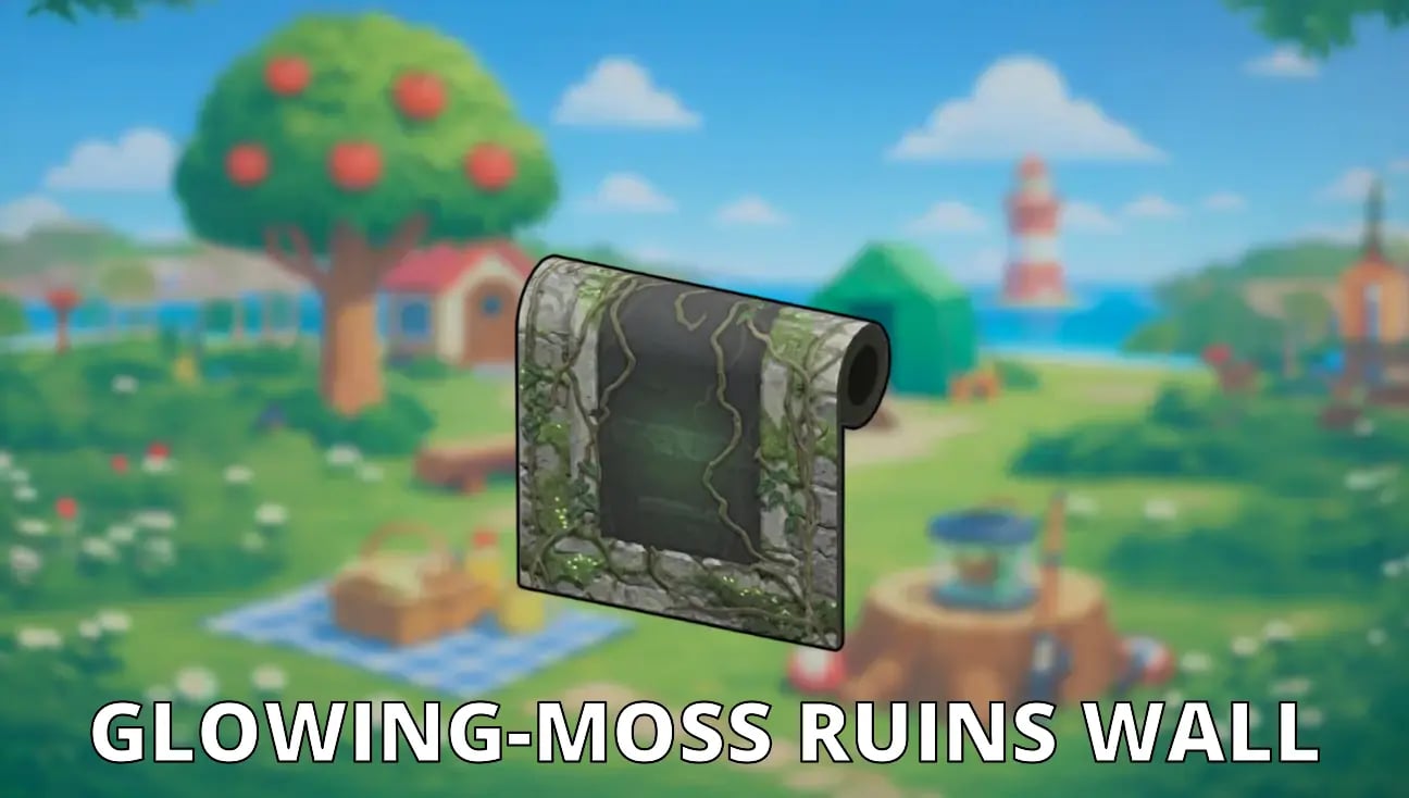 Glowing-Moss Ruins Wall artwork