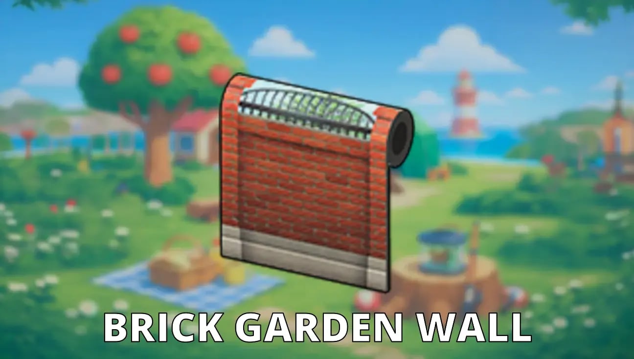 Brick Garden Wall artwork