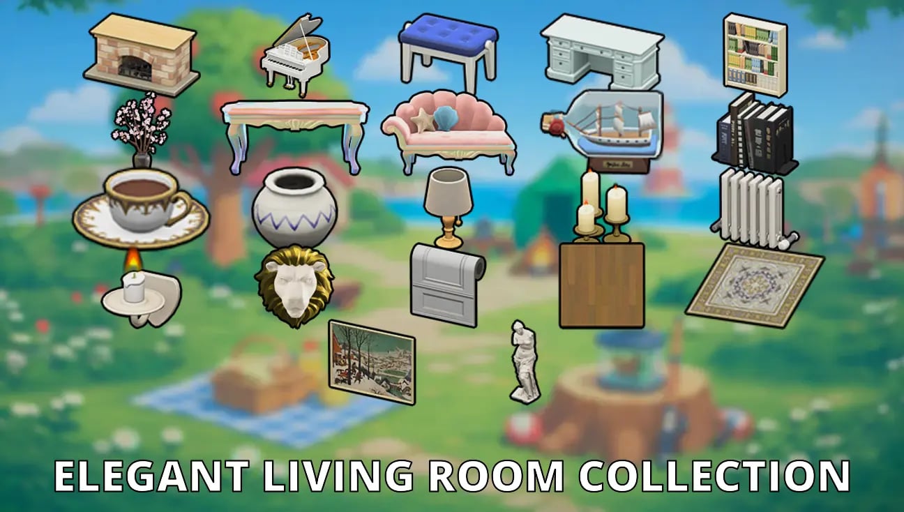 Elegant Living Room Collection artwork