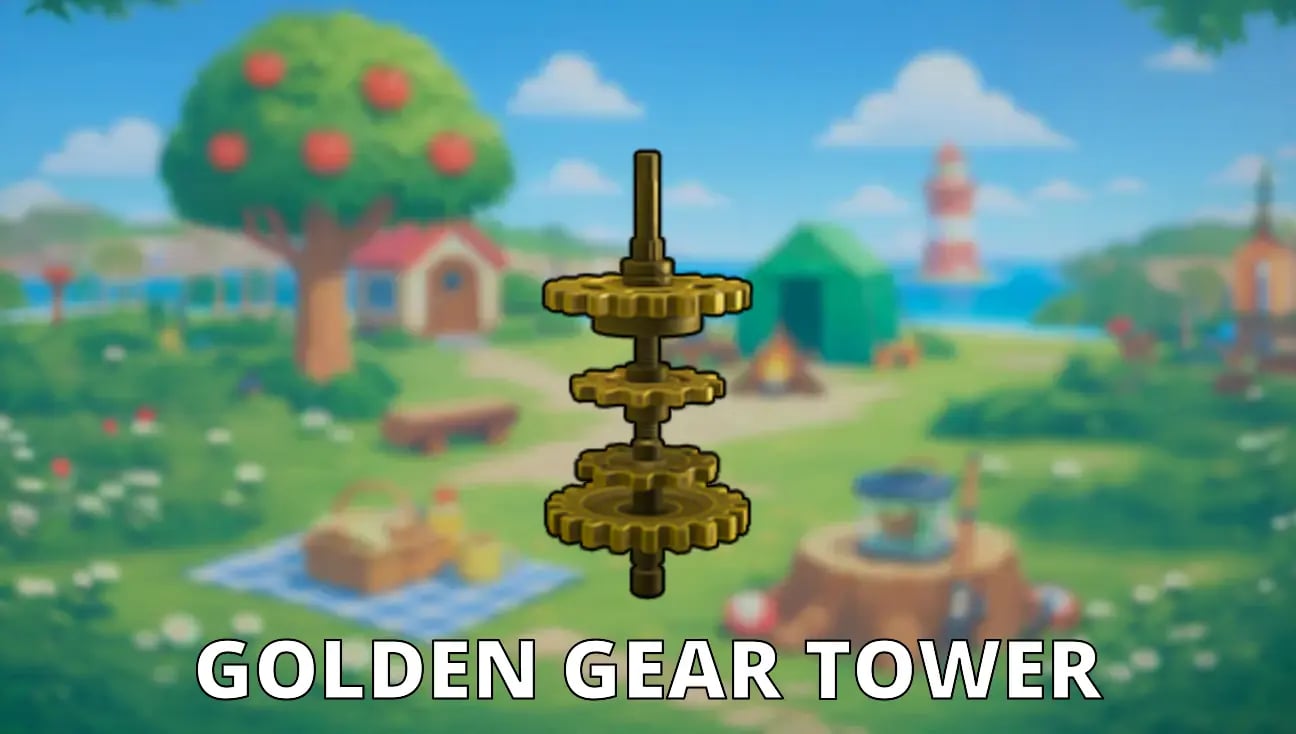 Golden Gear Tower artwork
