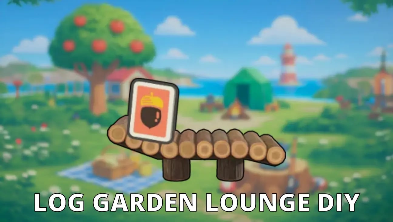 Log Garden Lounge DIY artwork