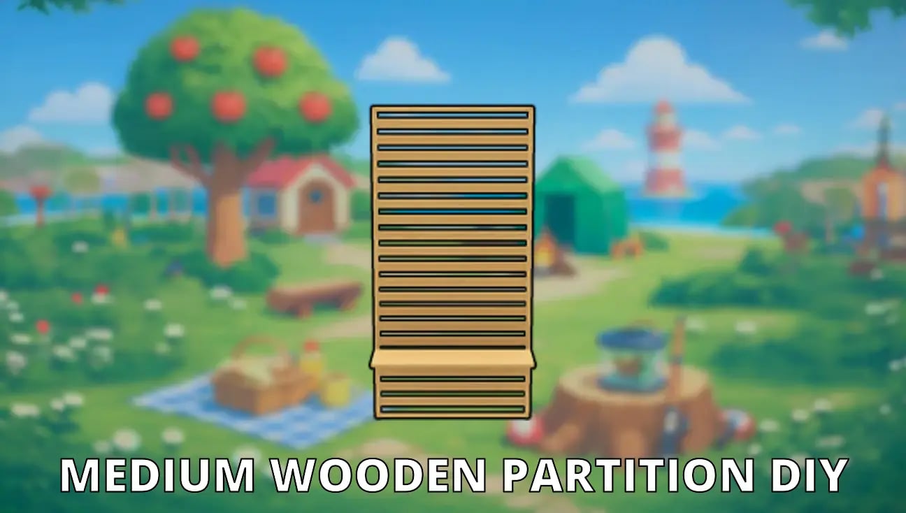 Medium Wooden Partition DIY artwork