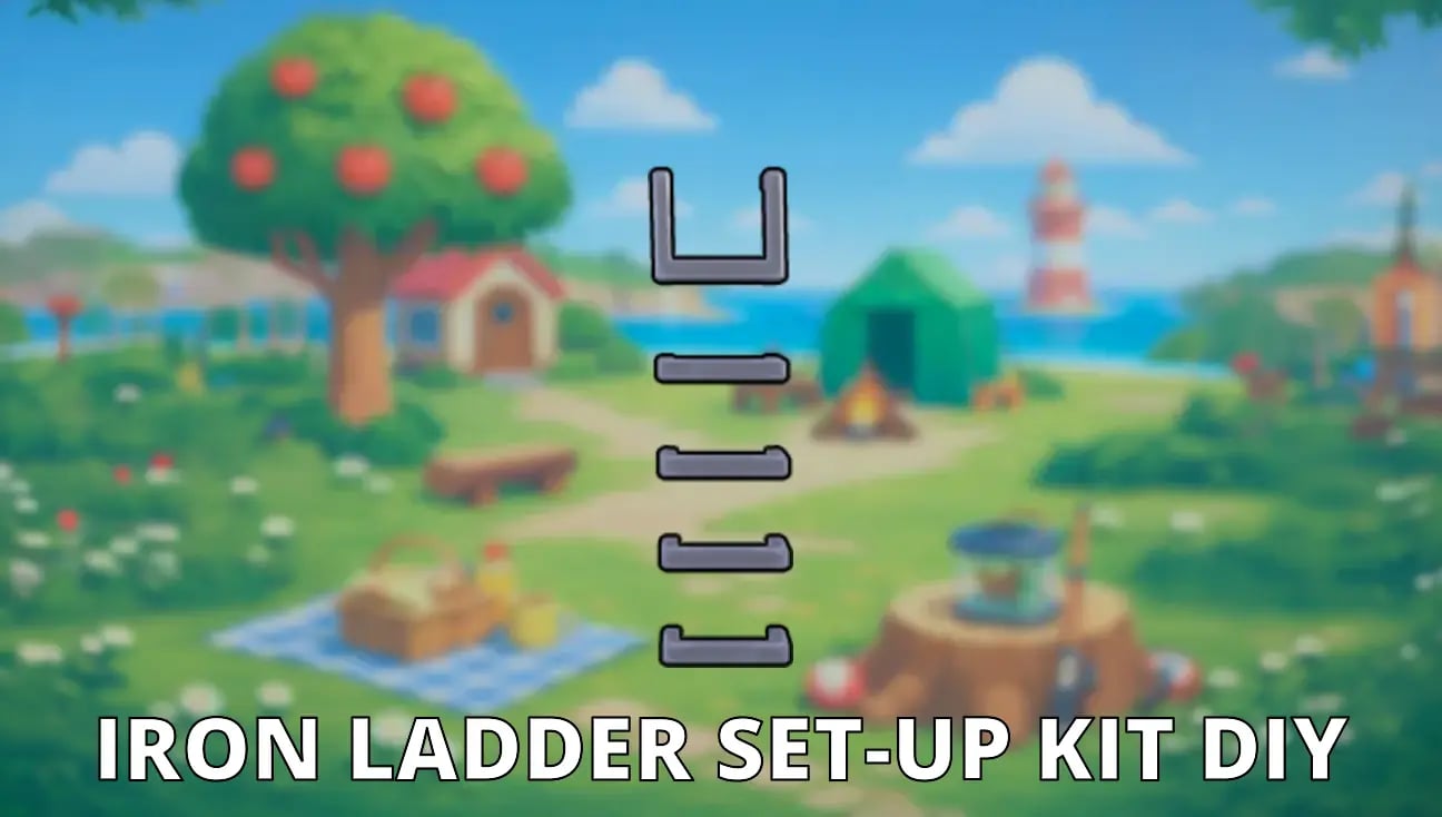 Iron Ladder Set-Up Kit DIY artwork