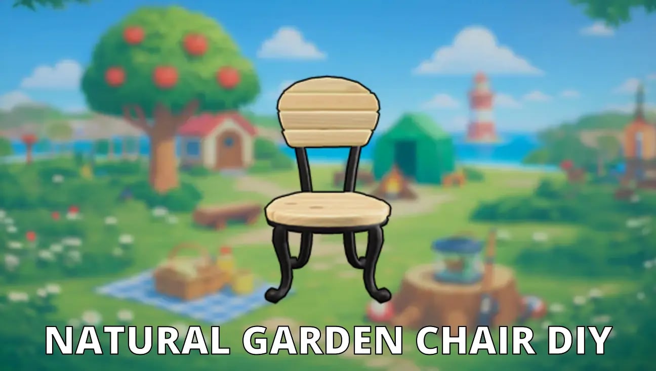 Natural Garden Chair DIY artwork