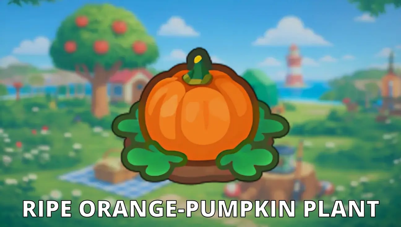 Ripe Orange-Pumpkin Plant artwork