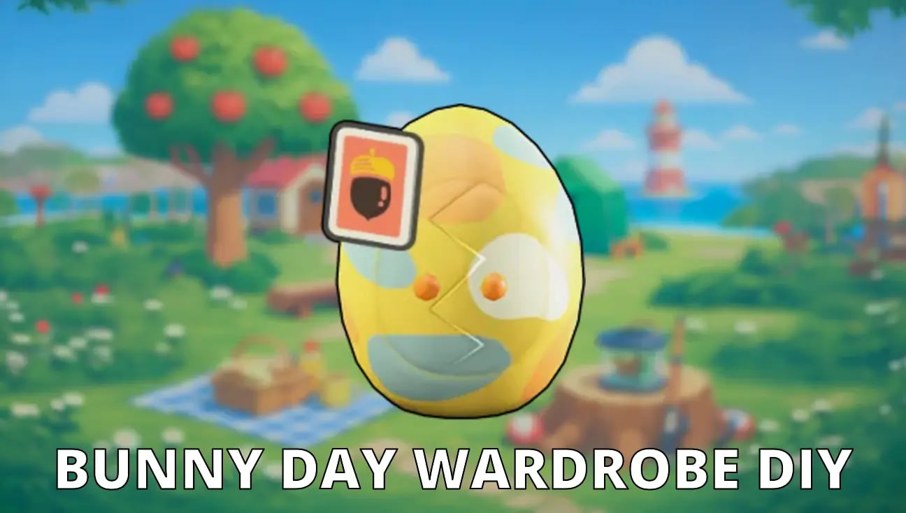 Bunny Day Wardrobe DIY artwork