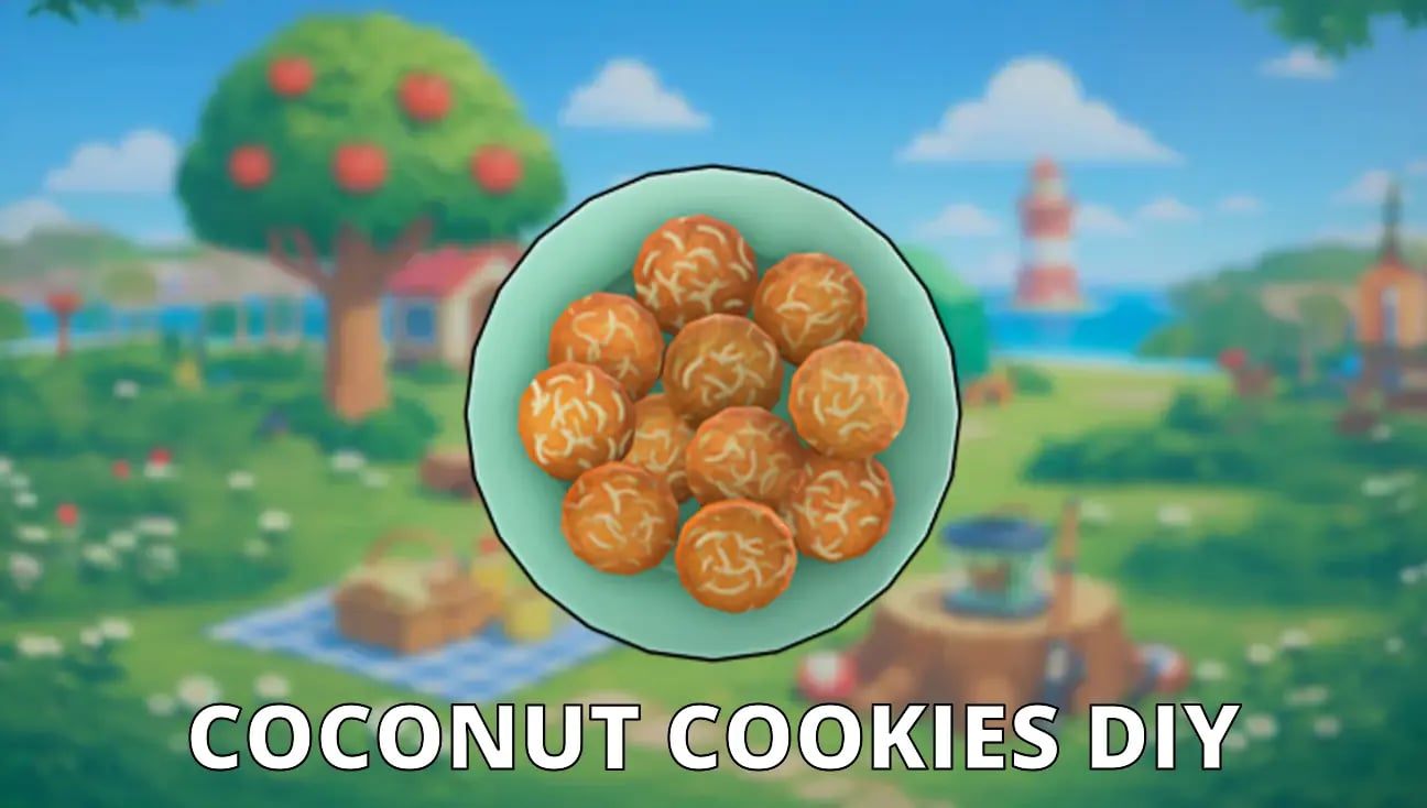 Coconut Cookies DIY artwork