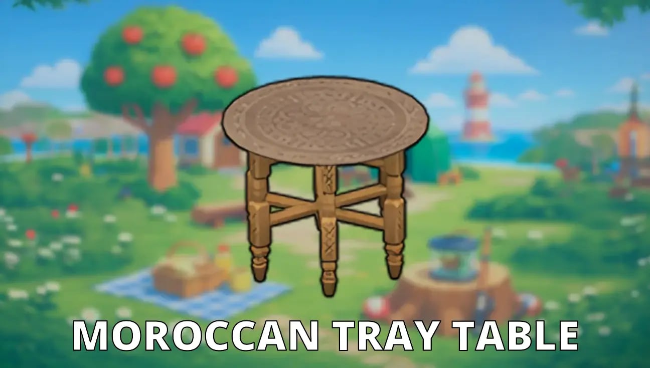 Moroccan Tray Table artwork