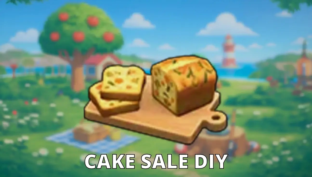 Cake Sale DIY artwork