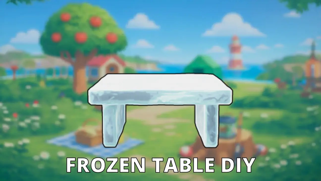 Frozen Table DIY artwork
