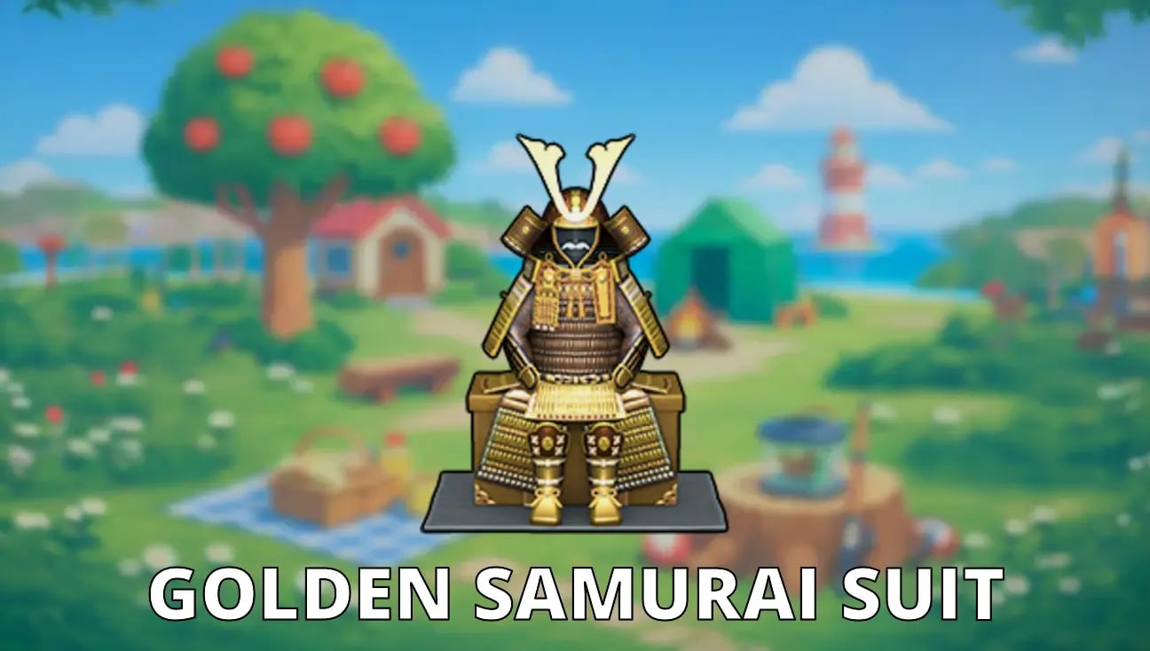Golden Samurai Suit artwork