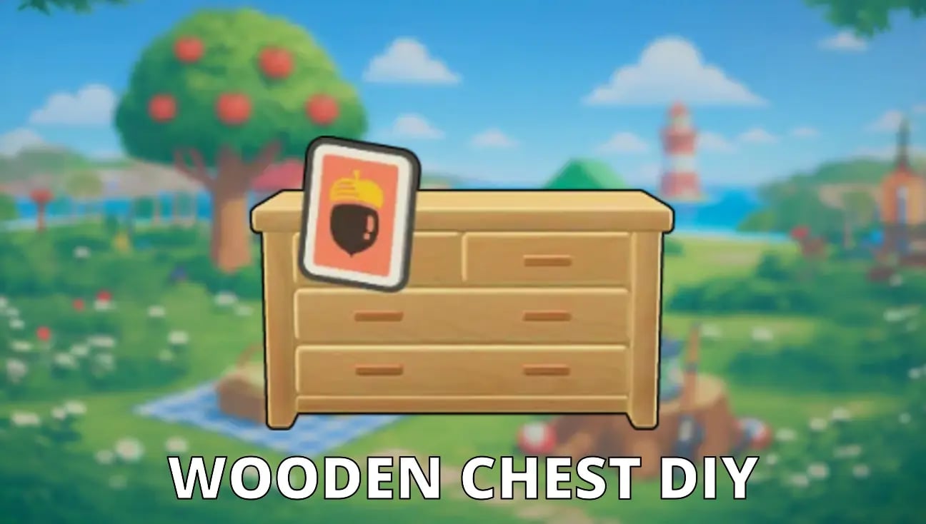 Wooden Chest DIY artwork