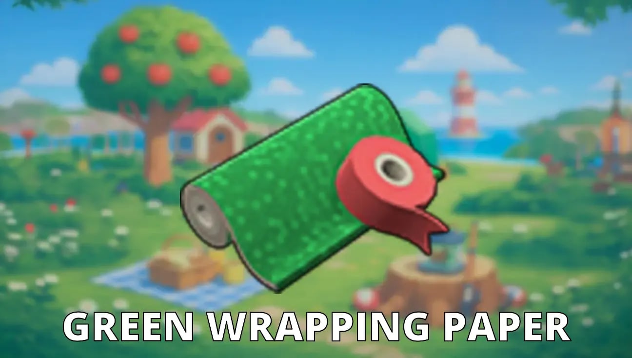 Green Wrapping Paper artwork