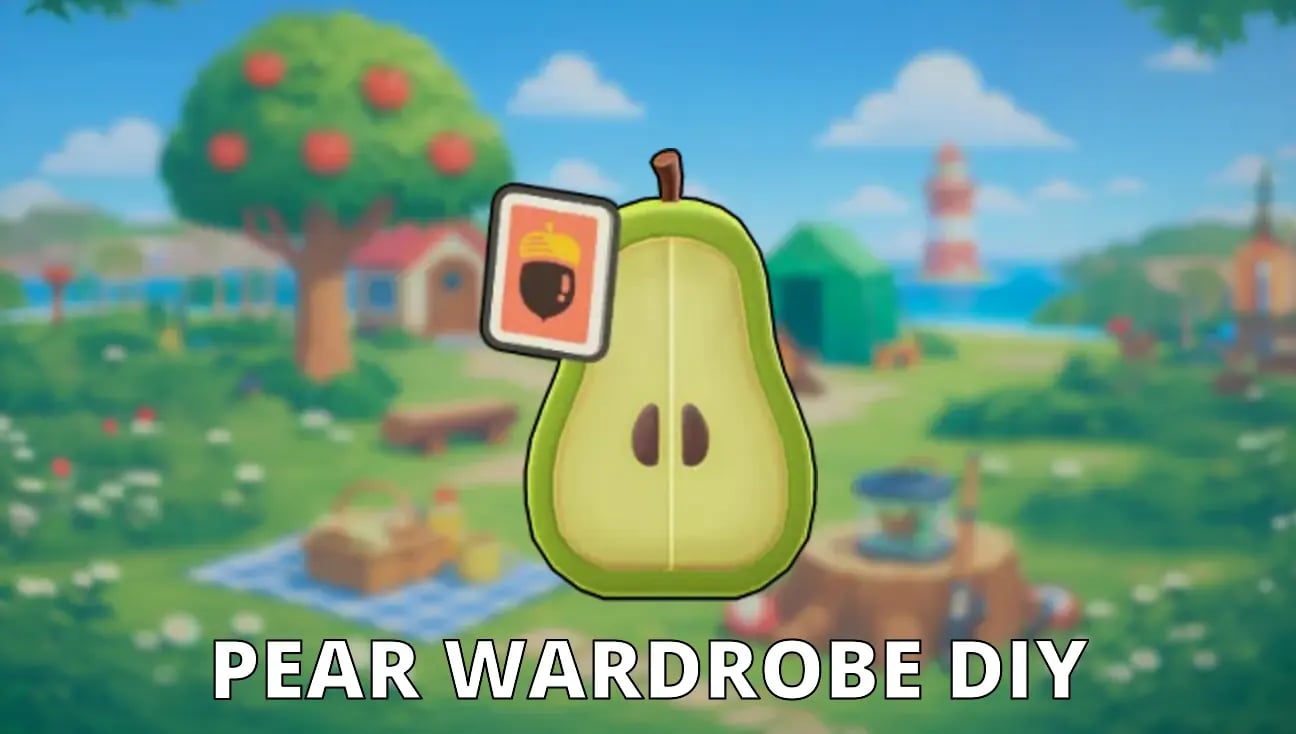 Pear Wardrobe DIY artwork