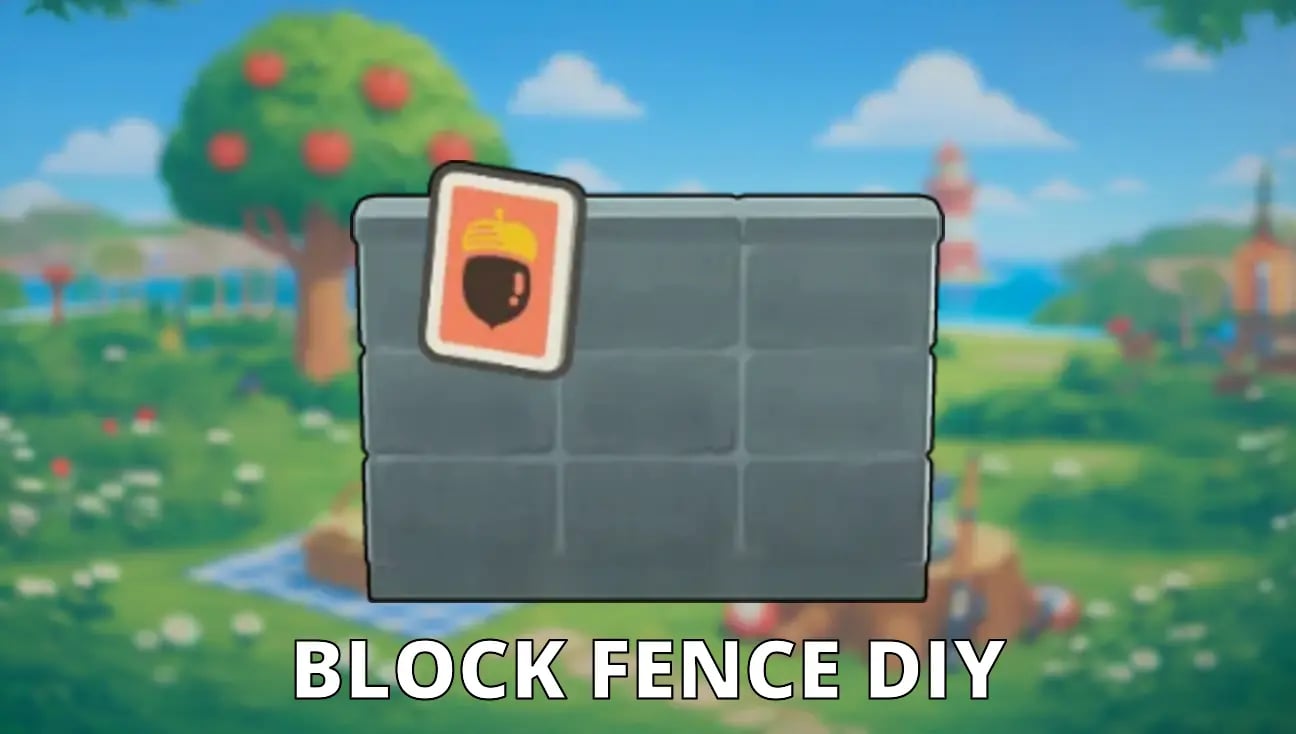 Block Fence DIY artwork