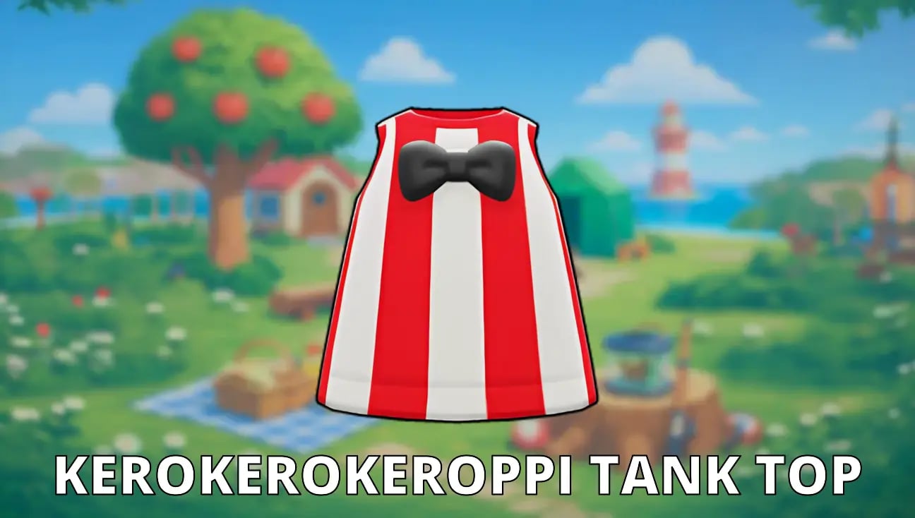 Kerokerokeroppi Tank Top artwork
