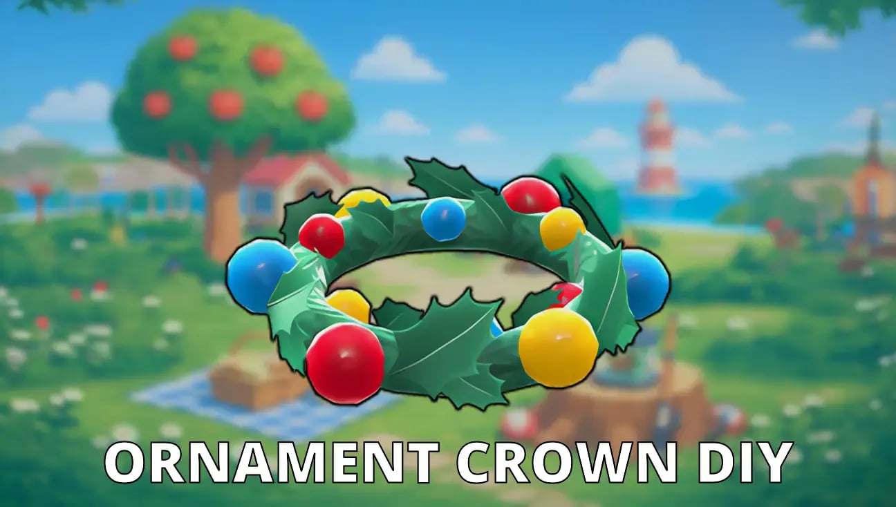 Ornament Crown DIY artwork