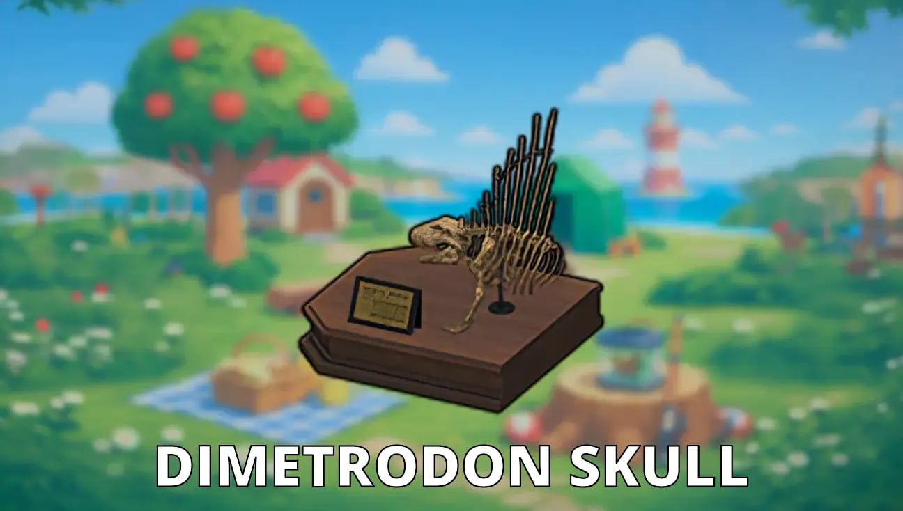 Dimetrodon Skull artwork