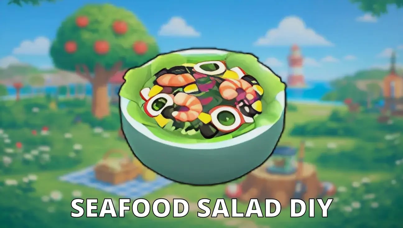 Seafood Salad DIY artwork