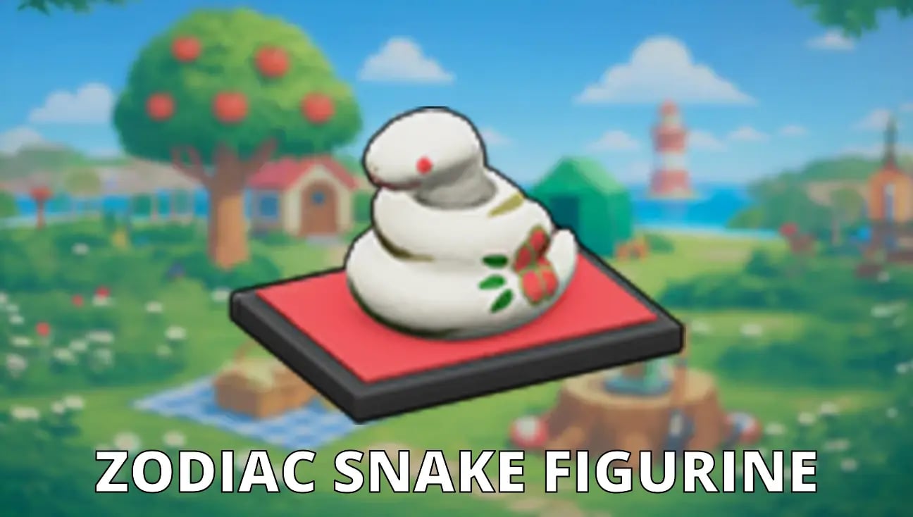 Zodiac Snake Figurine artwork