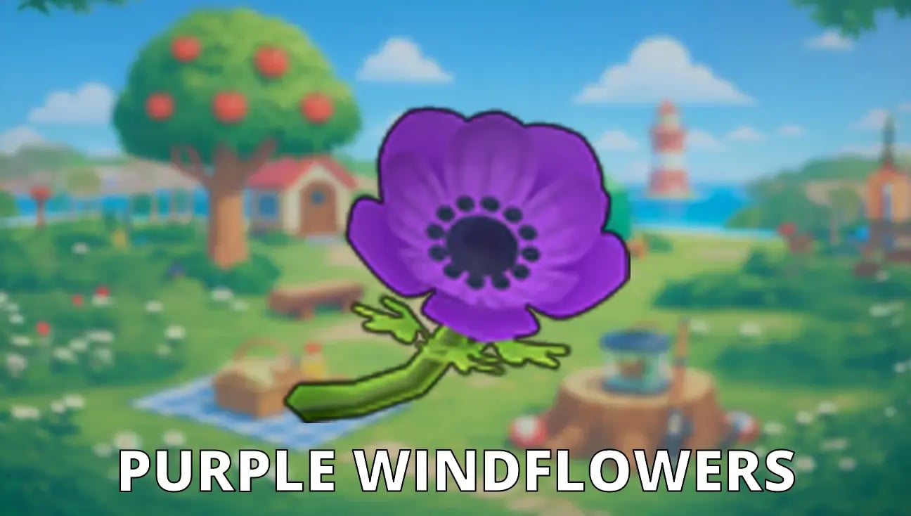 Purple Windflowers artwork