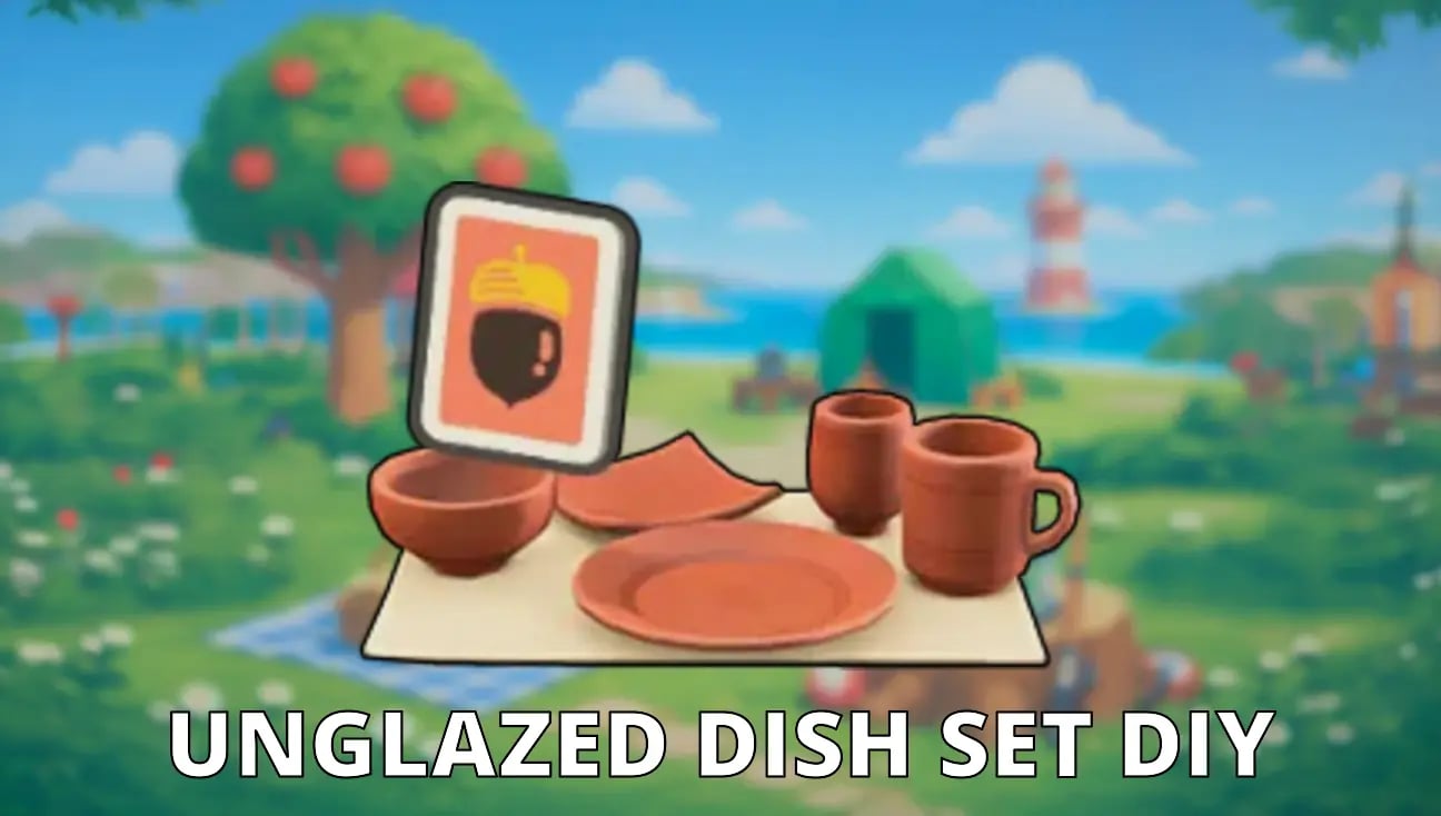 Unglazed Dish Set DIY artwork