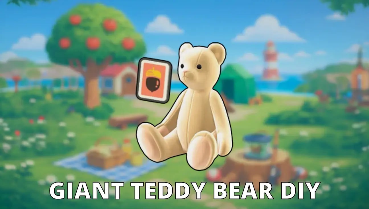 Giant Teddy Bear DIY artwork