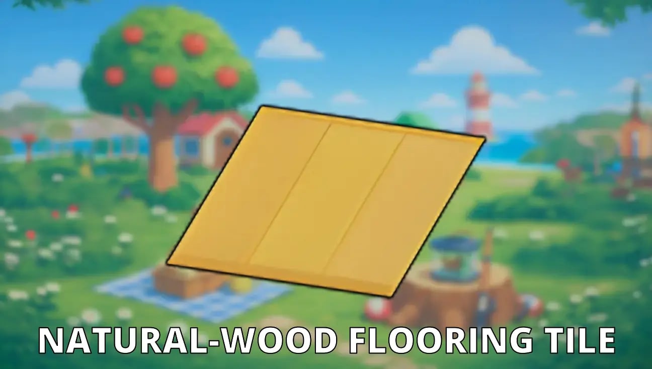 Natural-Wood Flooring Tile artwork