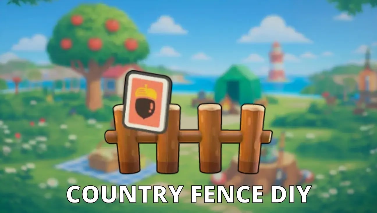 Country Fence DIY artwork