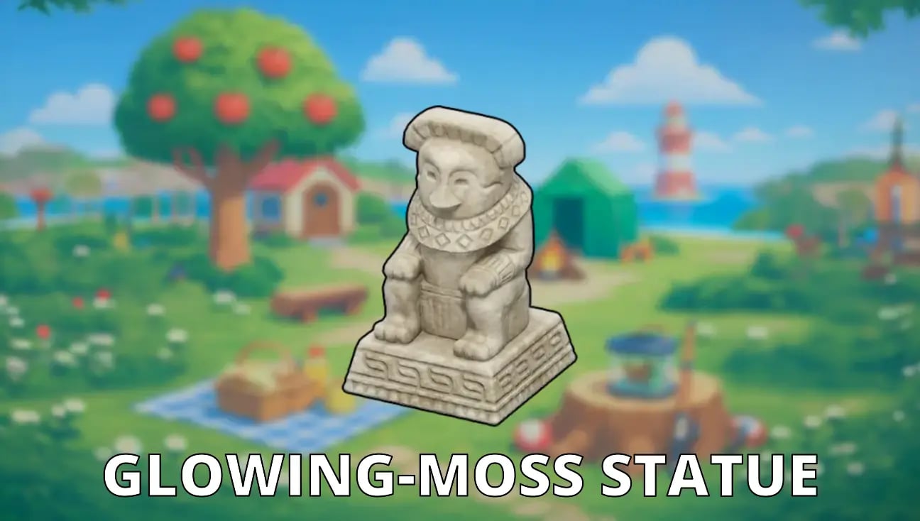 Glowing-Moss Statue variant