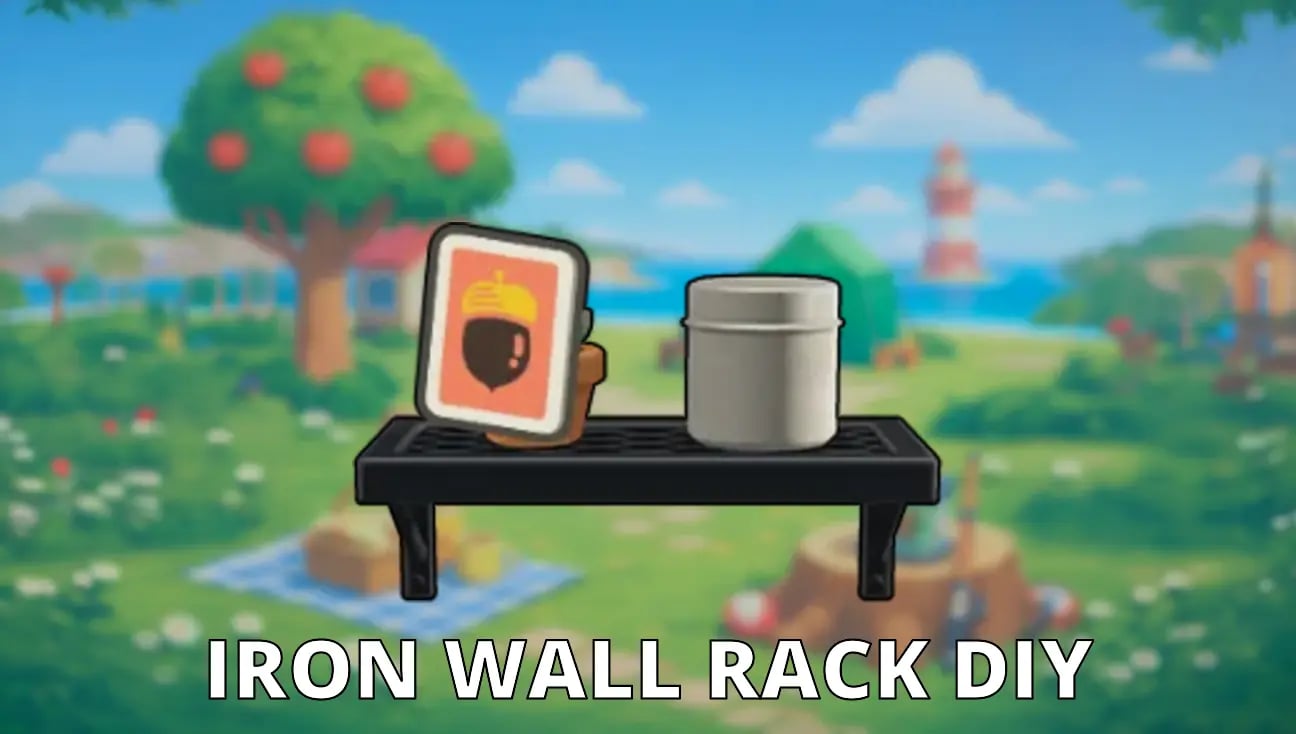 Iron Wall Rack DIY artwork