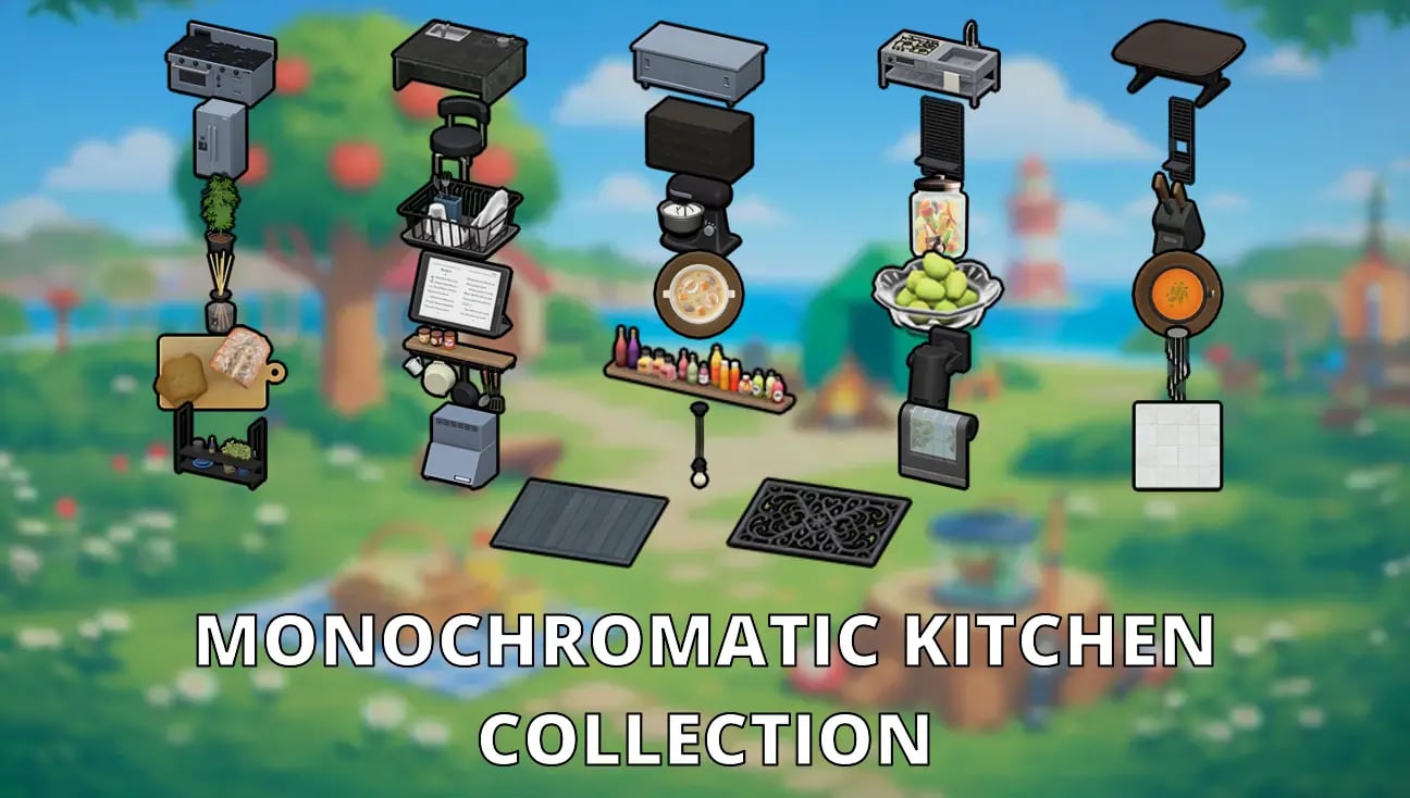 Monochromatic Kitchen Collecion artwork