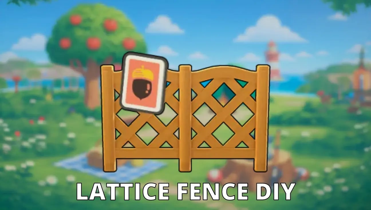 Lattice Fence DIY artwork