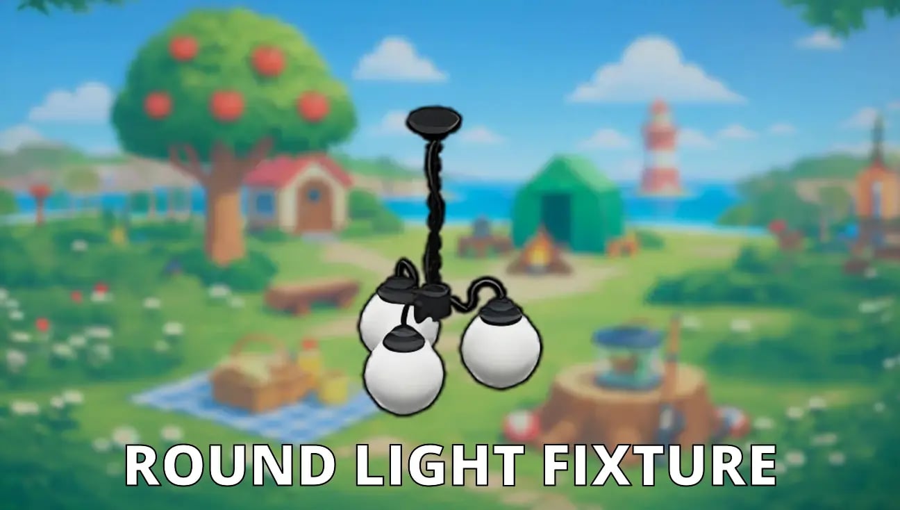 Round Light Fixture variant