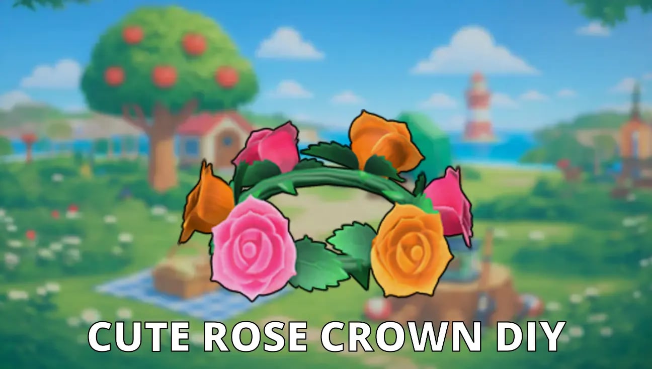 Cute Rose Crown DIY artwork