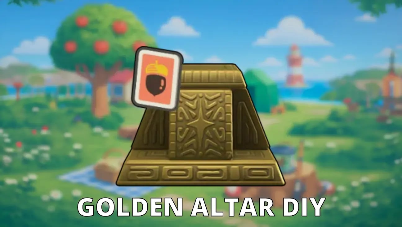 Golden Altar DIY artwork