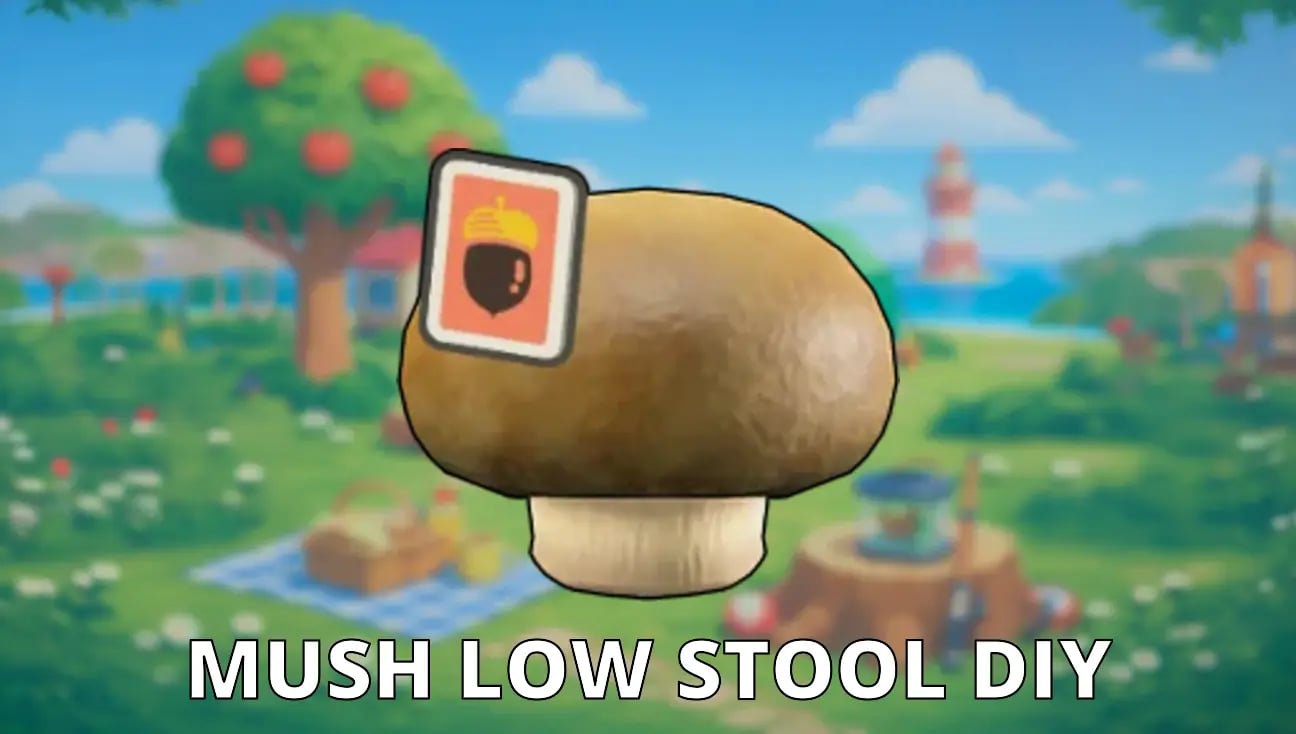 Mush Low Stool DIY artwork