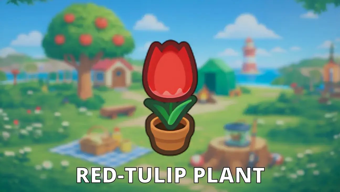 Red-Tulip Plant artwork