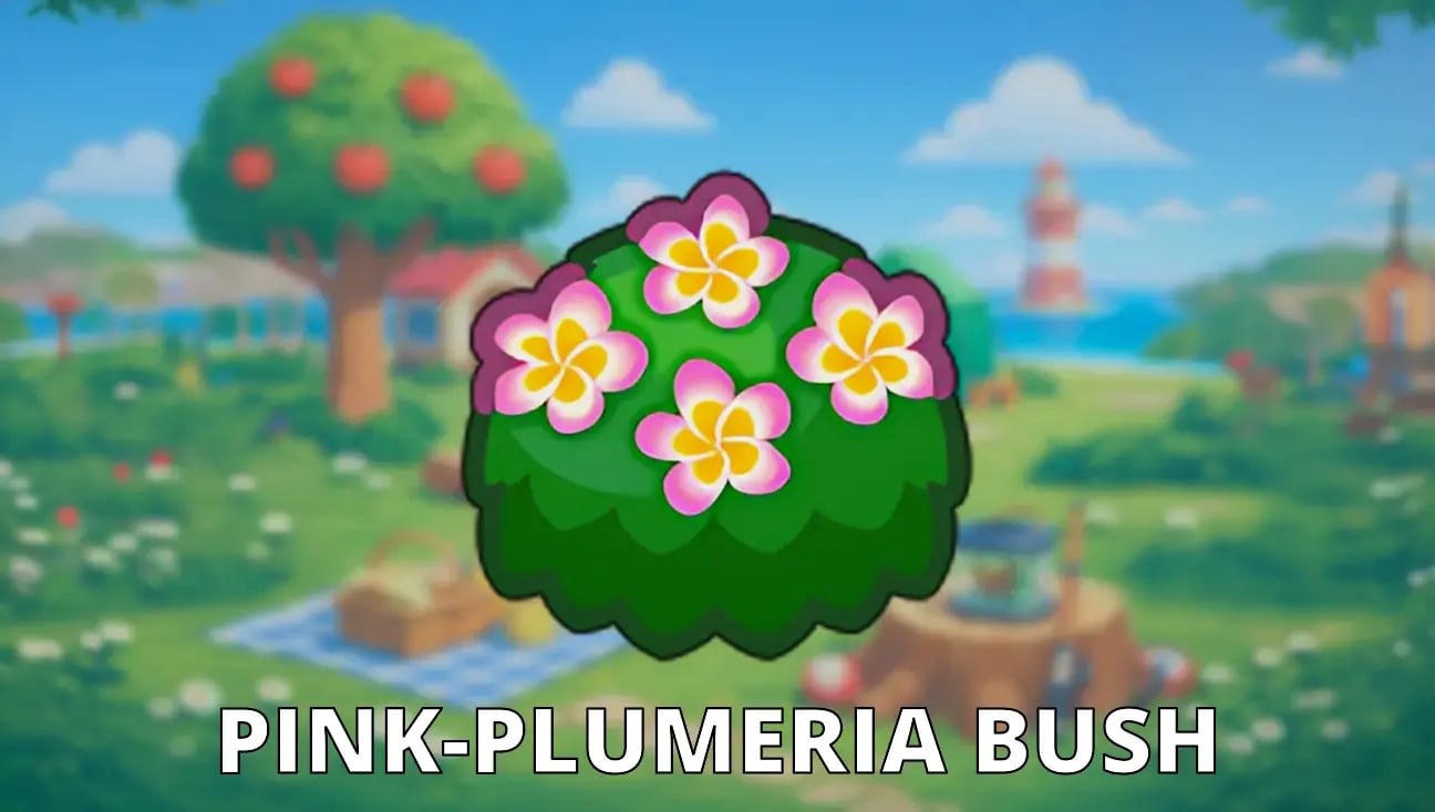 Pink-Plumeria Bush artwork