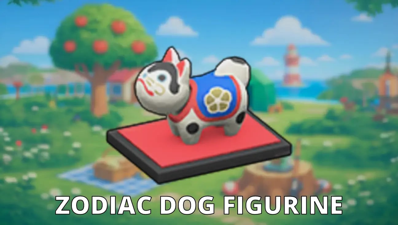 Zodiac Dog Figurine artwork