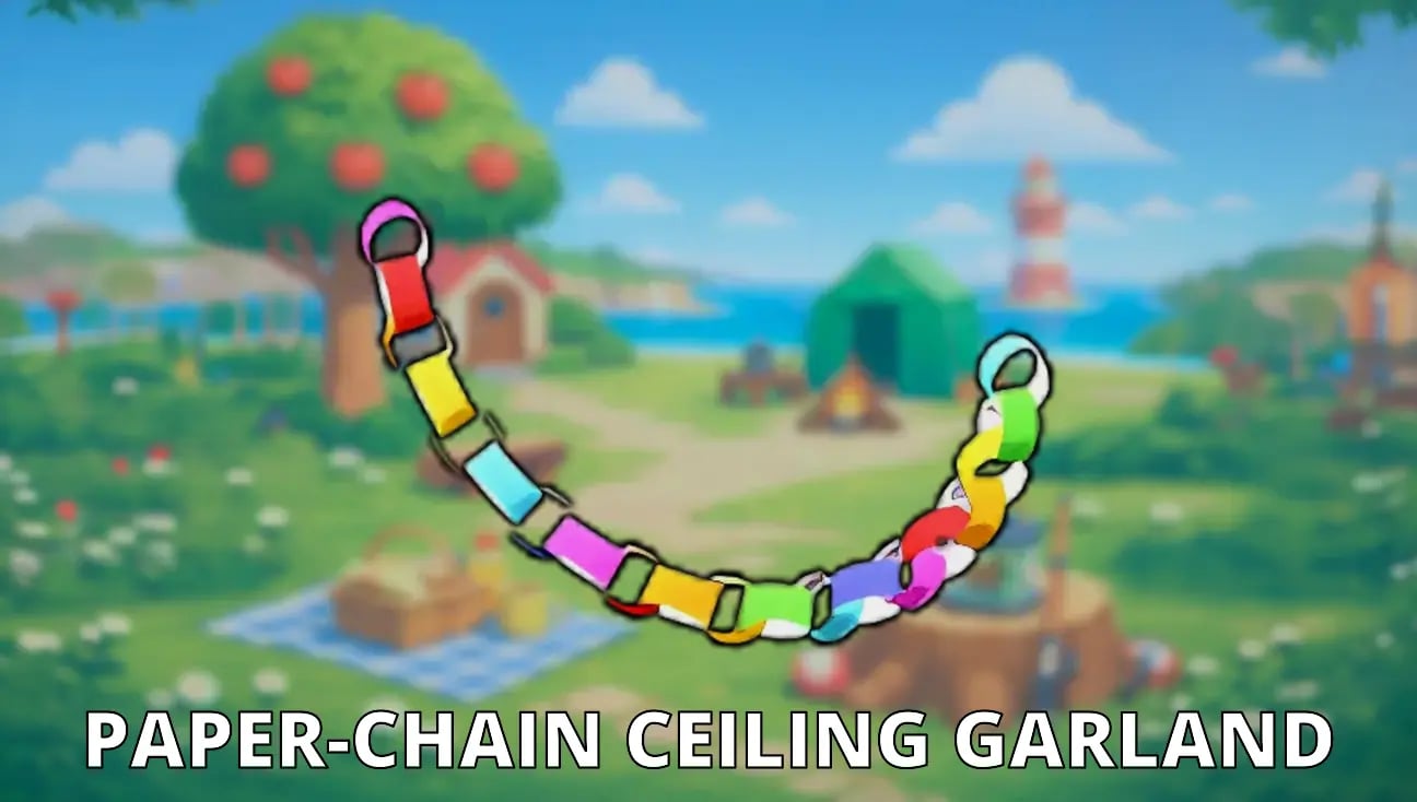 Paper-Chain Ceiling Garland artwork