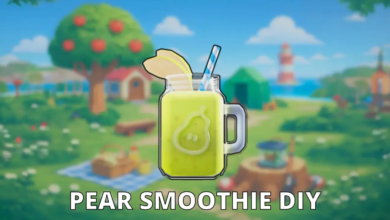 Pear Smoothie DIY artwork
