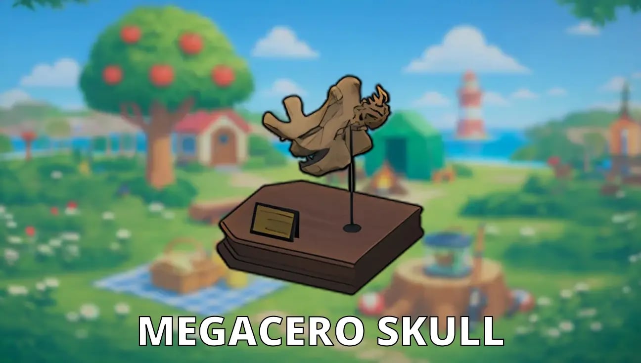 Megacero Skull artwork