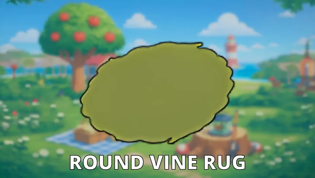 Round Vine Rug artwork